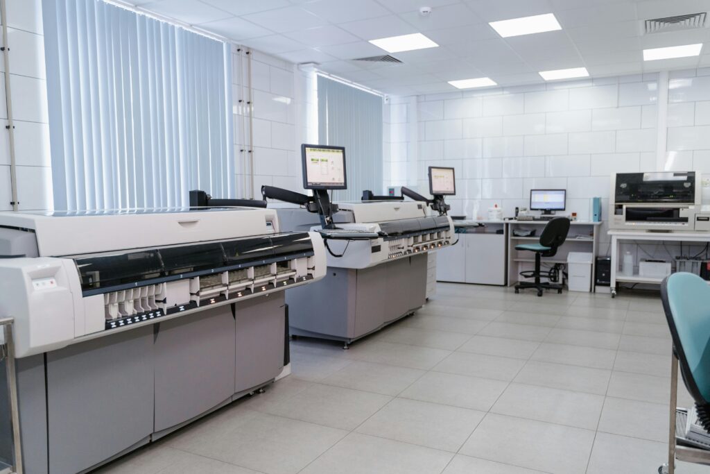 Laboratory Equipments in the Room